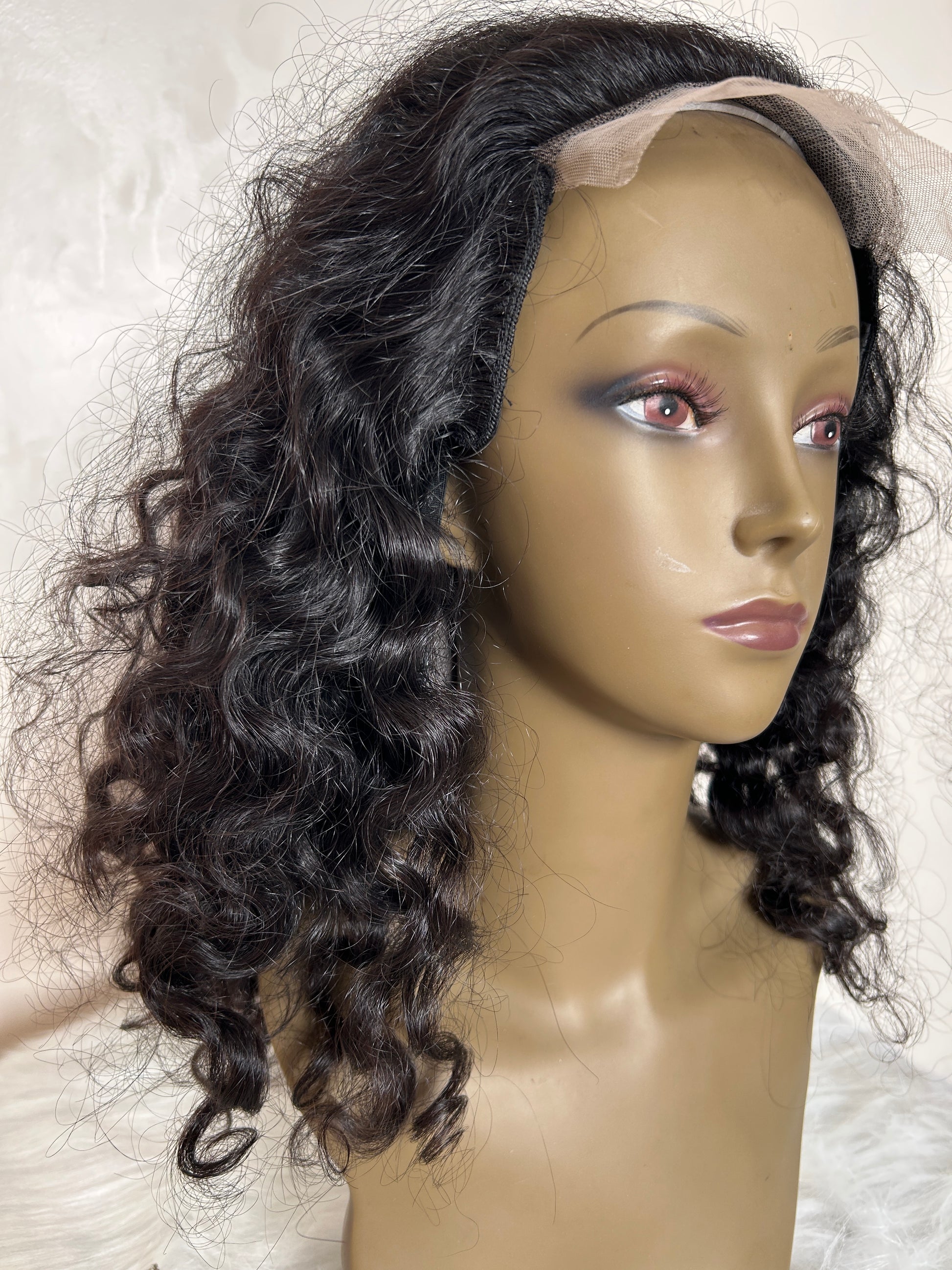 Premium Curly Lace Closure Wig