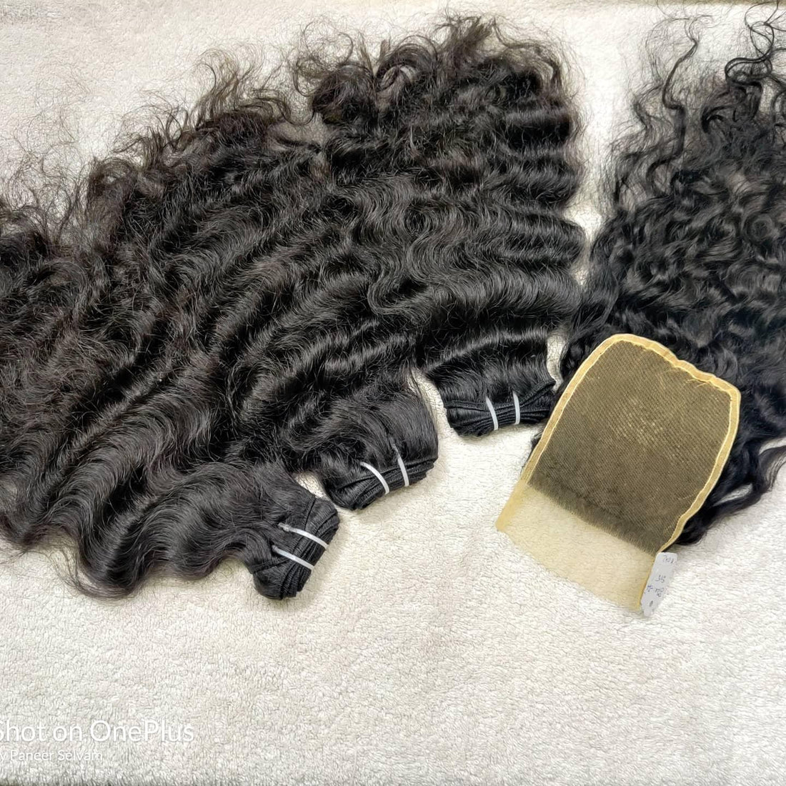 Brazilian Hair Loose Wave 3 Bundles with Closure 