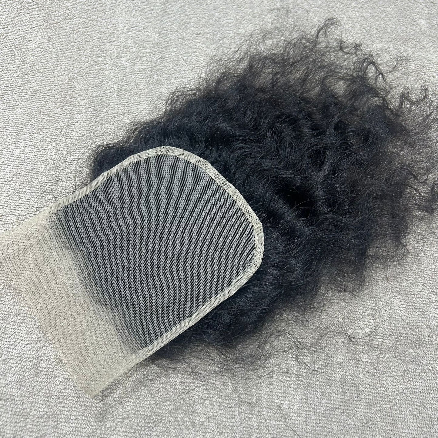 Curly HD Lace Human Hair Closure