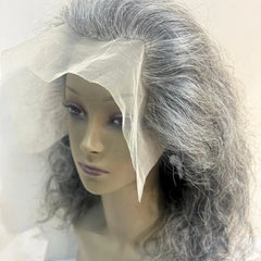 Lace front gray human hair wigs - Hair Trends India