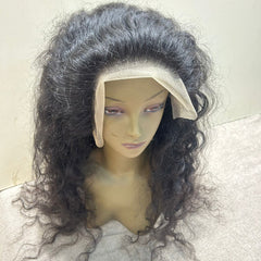 Front Lace Curly Human Hair Wig - Hair Trends India