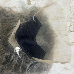 Lace front gray human hair wigs - Hair Trends India