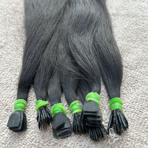 Flat Tip Human Hair Extensions - Hair Trends India
