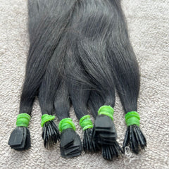 Flat Tip Human Hair Extensions - Hair Trends India
