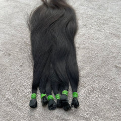 Flat Tip Human Hair Extensions - Hair Trends India