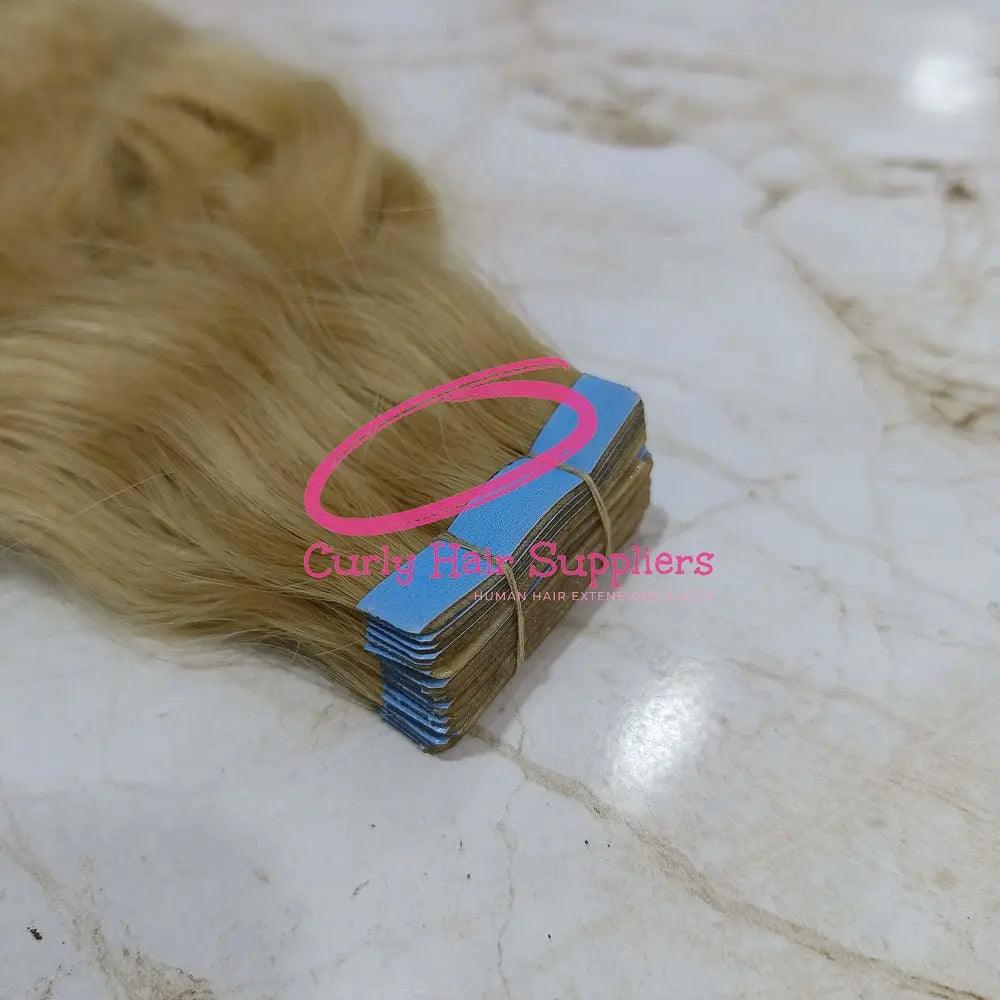 Blonde 613 Tape In Hair Extensions