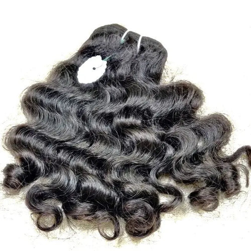 Natural Baby curly human hair bundles - Hair Trends India