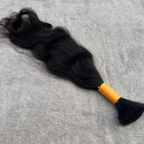 Natural Wavy Braiding Human Hair - Hair Trends India