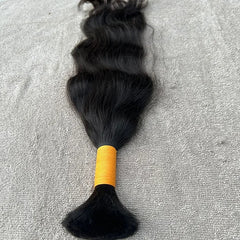 Natural Wavy Braiding Human Hair - Hair Trends India