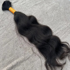 Natural Wavy Braiding Human Hair - Hair Trends India