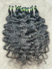 Pre-bonded Curly I-Tip Hair Extensions - Hair Trends India
