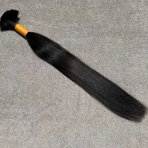 Salt and Pepper Hair for Braiding