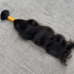 Natural Wavy Braiding Human Hair - Hair Trends India