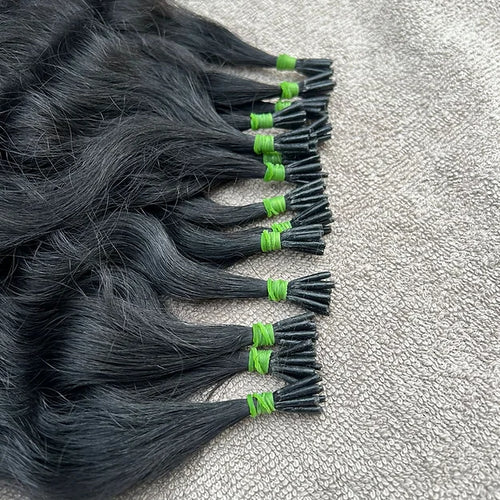 Body Wave I tip Human Hair Extensions - Hair Trends India