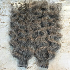 Curly tape in human hair extensions - Hair Trends India