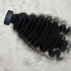 curly ponytail extension for black hair - Hair Trends India