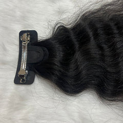 curly ponytail extension for black hair - Hair Trends India