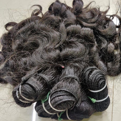Short Baby Curly Hair Weft Bundles - Hair Trends India