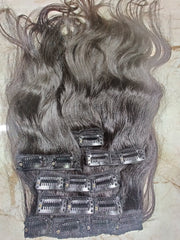 Natural Wavy Clip-In Hair Extensions - Hair Trends India