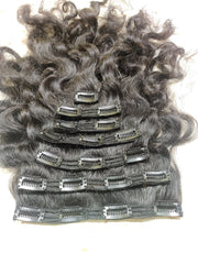 Natural Curly Clip-In Human Hair Extensions - Hair Trends India