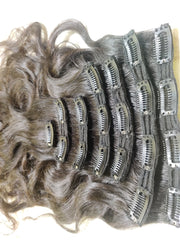 Natural Wavy Clip-In Hair Extensions - Hair Trends India