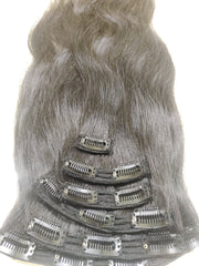 Natural Straight Clip-In Hair Extensions - Hair Trends India