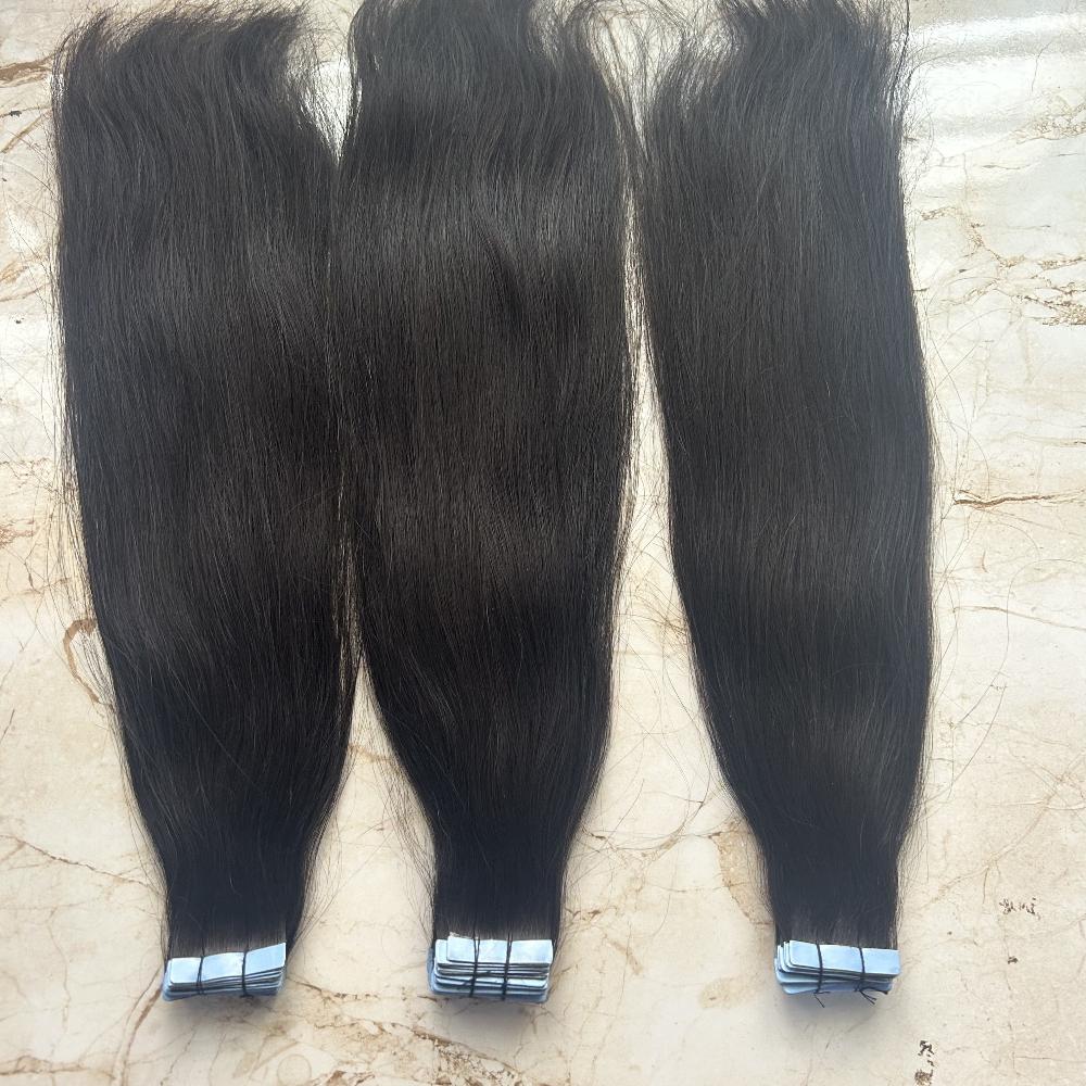 Natural Straight Tape Hair Extensions