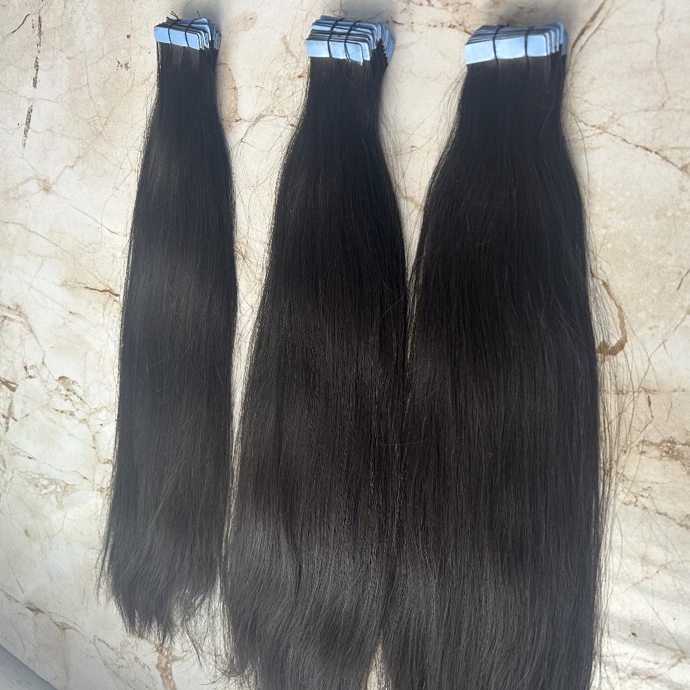 Natural Straight Tape Hair Extensions