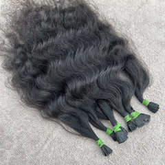 Natural Curly Flat Tip Hair Extensions