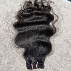 100% Natural Wavy Remy Human Hair Extensions