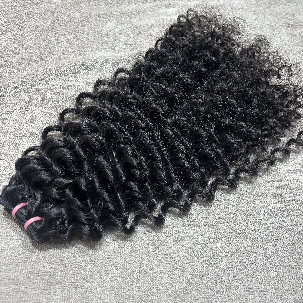Steam Processed kinky curly hair bundles