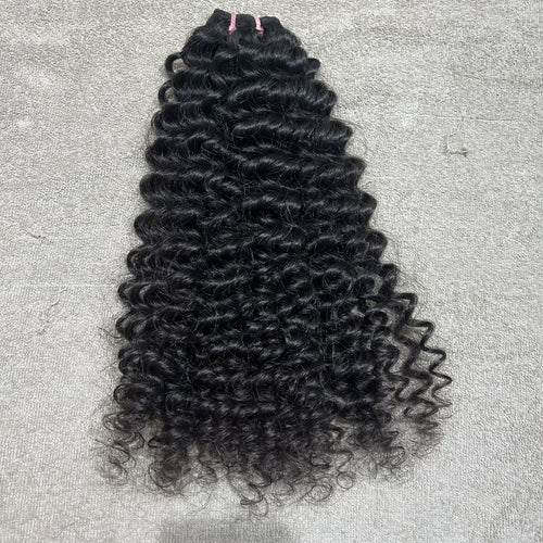 Kinky Curly Human Hair Bundles - Hair Trends India