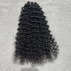 Steam Processed kinky curly hair bundles - Hair Trends India