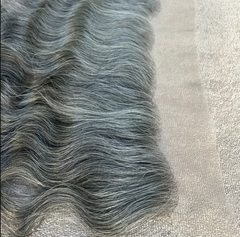 Grey Swiss Lace Wavy Hair Frontal - Hair Trends India