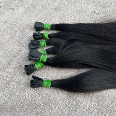 Flat Tip Human Hair Extensions - Hair Trends India