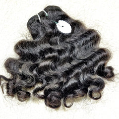 Natural Baby curly human hair bundles - Hair Trends India