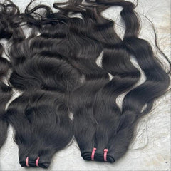 Deep Wavy human hair extensions - Hair Trends India