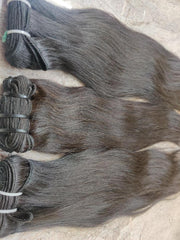 Peruvian Straight Human Hair Bundles - Hair Trends India