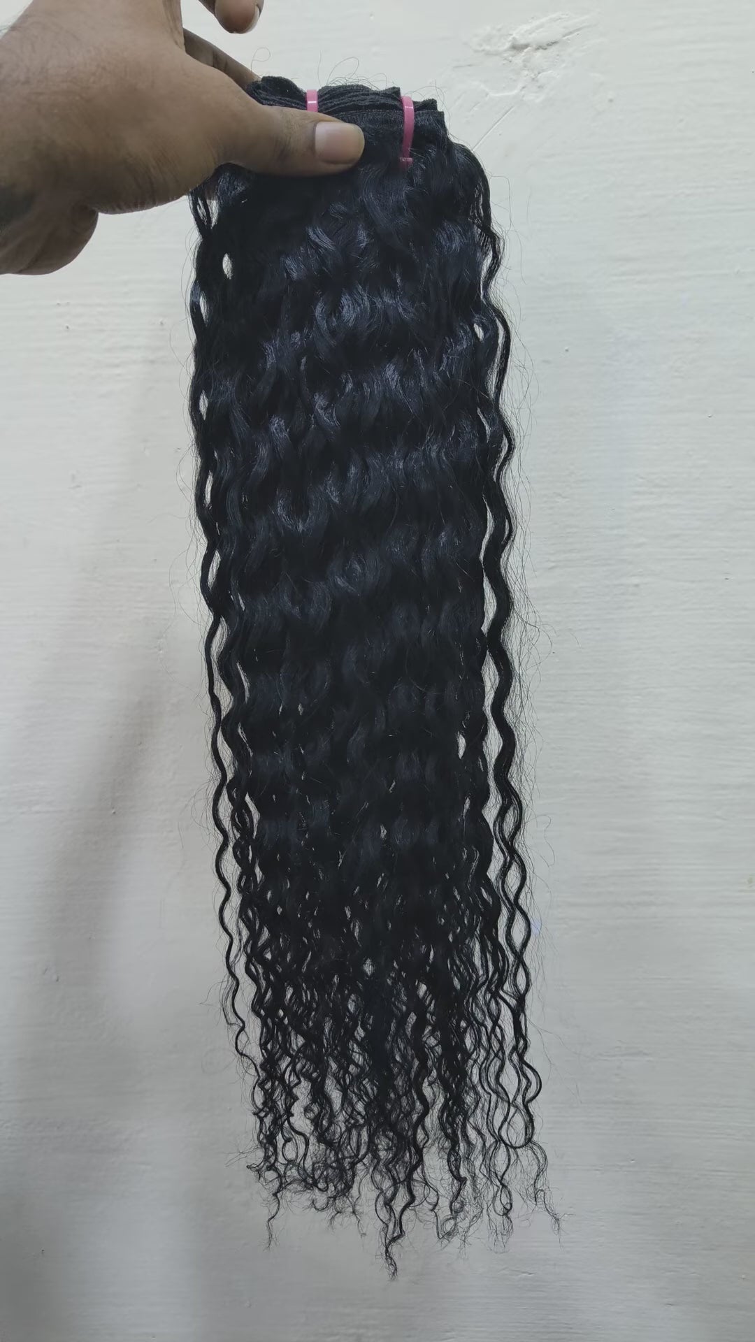 Steam Processed kinky curly hair bundles