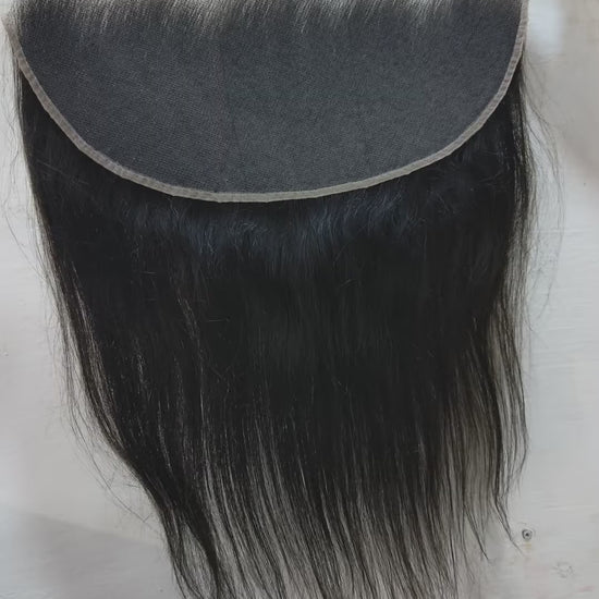 Human hair 13x6 HD lace frontal straight hair