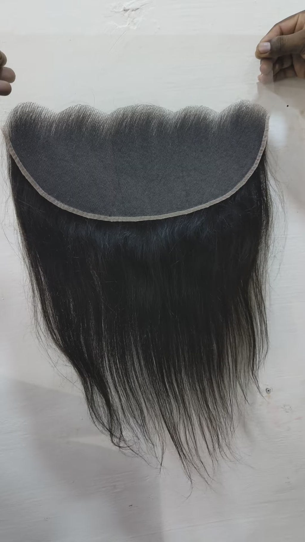 Human hair 13x6 HD lace frontal straight hair
