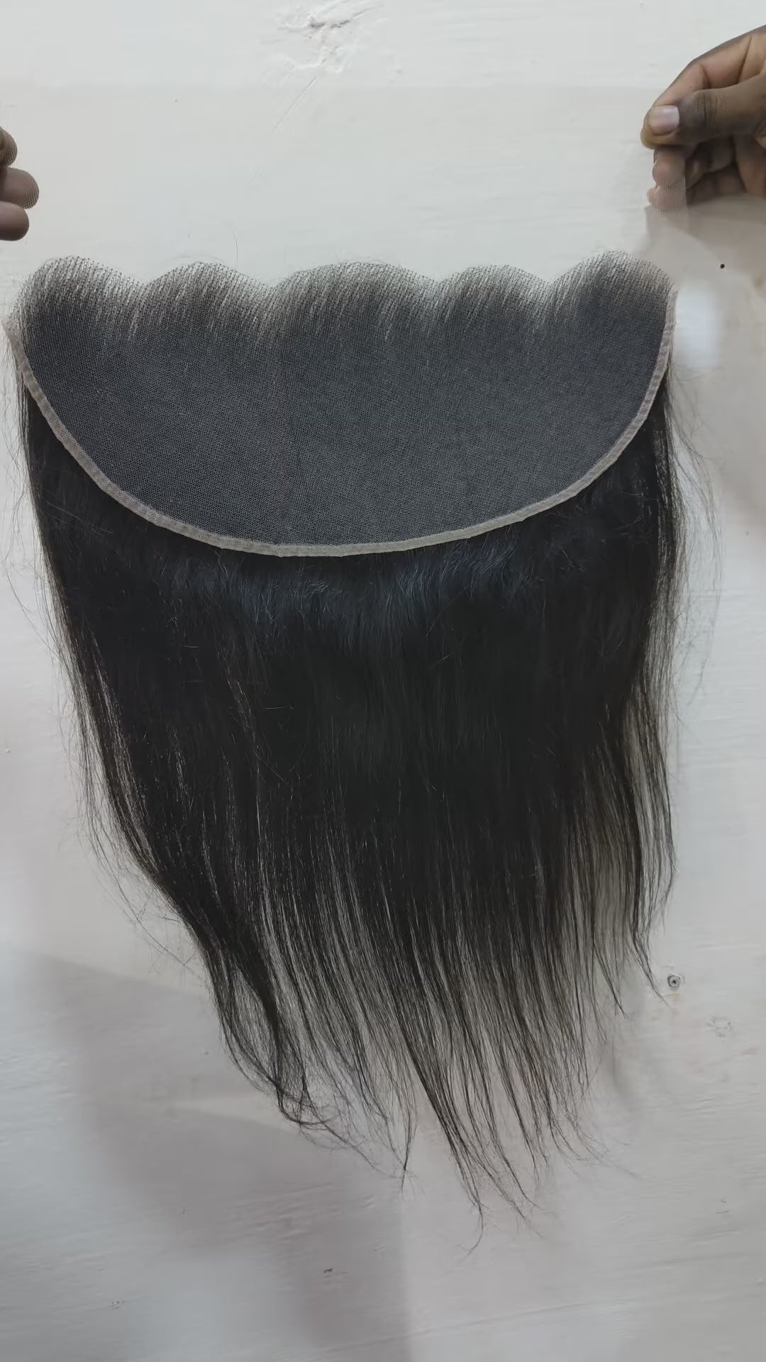 Human hair 13x6 HD lace frontal straight hair