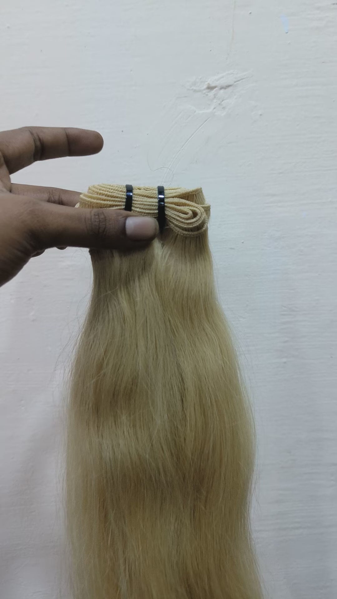 Blonde 613 Straight Human Hair Bundles Weave Hair Extensions for Women