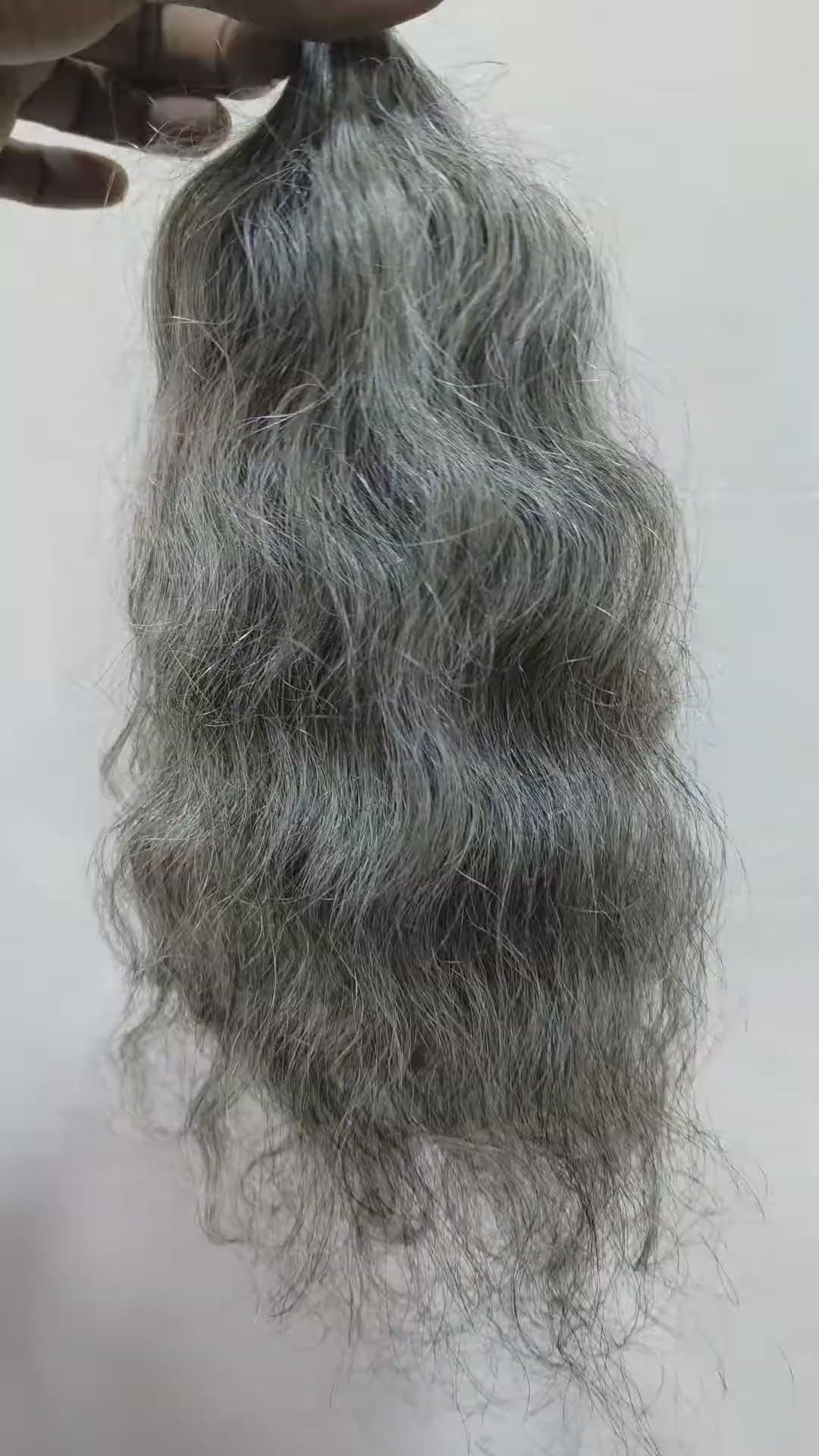 grey I tip human hair extensions wholesale